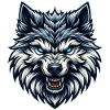 Wolf portrait