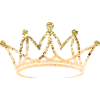Crown, elegant, golden, customizable