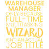 Warehouse Manager multitasking Wizard