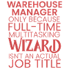 Warehouse Manager multitasking Wizard