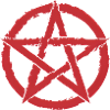 Pentagram for ateister og satanister eller gotere