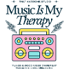 Boombox Music Is My Therapy