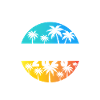 Retraité 2025 Palm Sunset Design