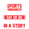 Funny Sports Announcer
