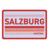 Salzburg Retro Style Print