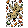 Bouldering Koala Bear Climbing Retro Gift