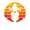 Moto Rétro Sunset – Biker Design