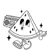 Funky Cosmic Cheerful Design