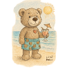 Lord Petzi am Strand