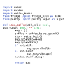 Python Make Coffee Function