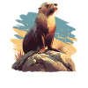 Seelöwen Seelöwe