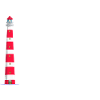 Ameland, Netherlands Lighthouse Hand Drawing
