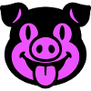 Piglet Pig Head