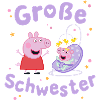 Peppa Pig Design Große Schwester Peppa Mit Evie