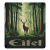 Eifel mit Hirsch