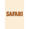 Safari-belettering in kleur