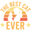 Best Cat Ever Sunset Silhouette