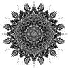 Tibetan Mandala by Owan