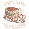 Coffee, Study, Sleep Shirt