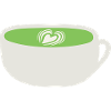 cup of matcha latte