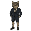 Successful wolf