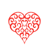 Tribal Heart 2 Red