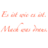 C’est ce que c’est