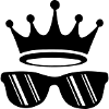 Sunglasses Crown Holiday