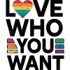 Rainbow Heart Pride Print