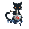 Ramen Noodle Cat