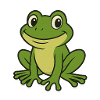Cute frog