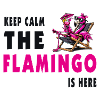Keep Calm – Flamingo Style