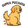 DUPKA PUCHATA - słodki piesek