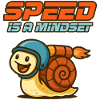 Think fast - Snail with Helmet