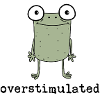 Grenouille surstimulée - Idée cadeau - Cadeau