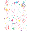 Karneval Konfetti Kostüm