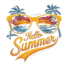 Chemise Hello Summer Sunglasses