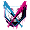 Baseball Passion Neon Style