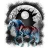 Halloween Pferde Pferd mystisch