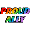Proud ally - LGBT pride