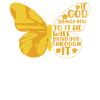 Faith Butterfly Inspirational Quote