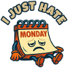 I Just Hate Monday Cartoon