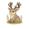 Nordic Forest - Reindeer
