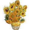 Sunflowers van Gogh