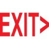 Exit / Exit / Emergency Exit