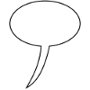 Speech Bubble Design Long