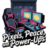 Pixels, Peace & Power-Ups – Gaming Setup