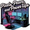 Pixels, Peace & Power-Ups – Gaming Setup