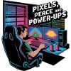 Pixels, Peace & Power-Ups – Gaming Setup