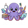 Octotasking Krake im Multitasking Modus